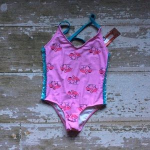 Dippin’ Daisy’s Flamingo One Piece Swimwear